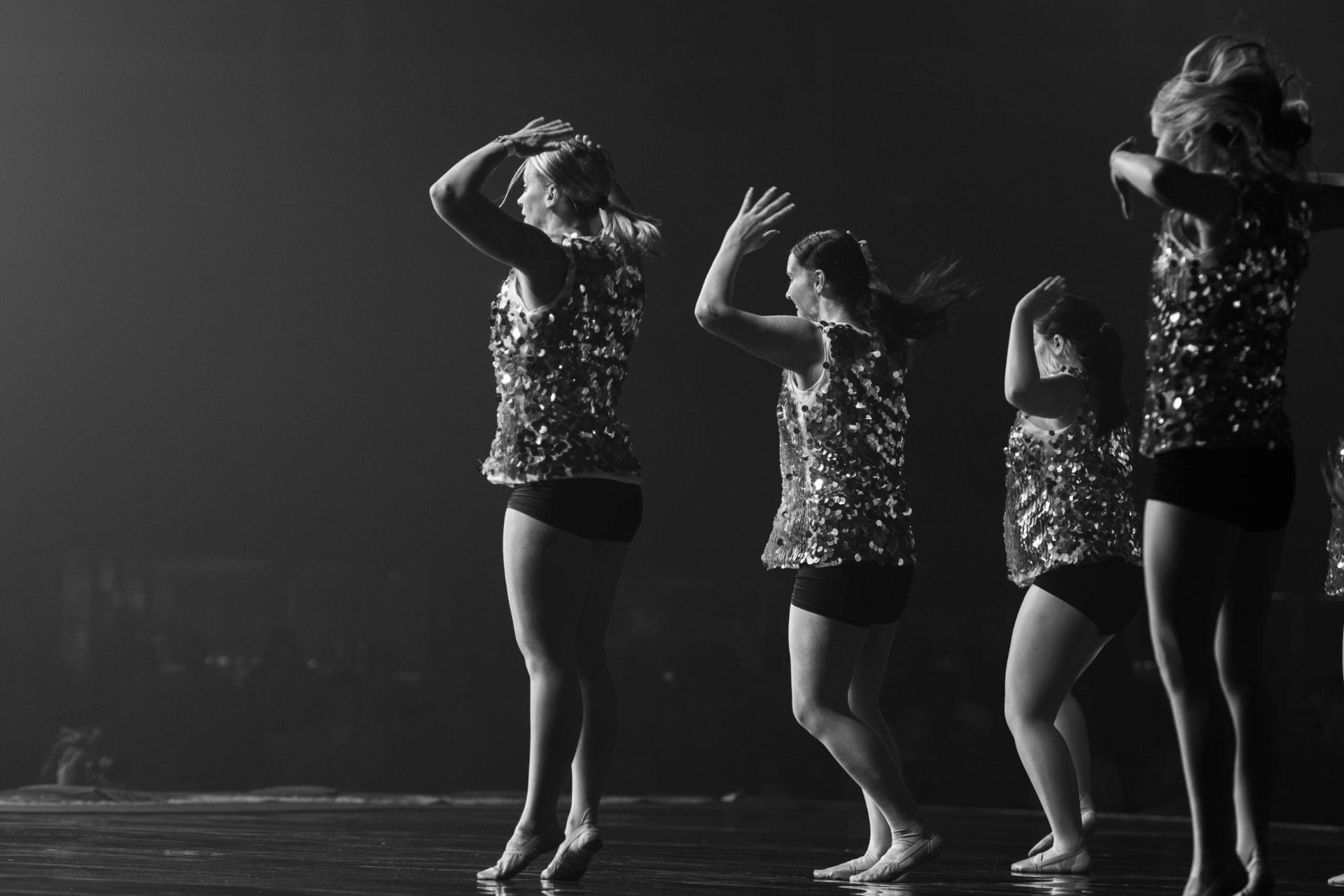 Future Cheer dancers performing on stage